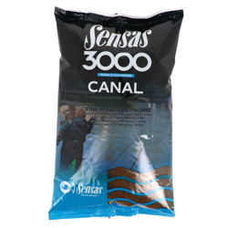 Sensas Canal 3000 Black 1Kg